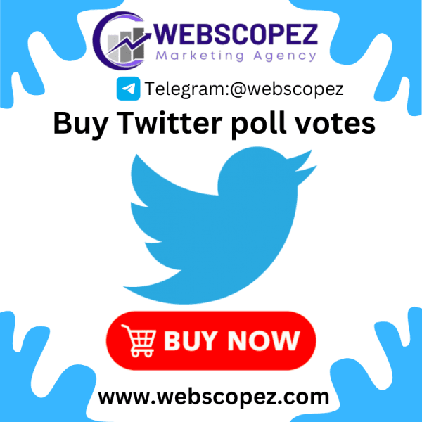 Buy Twitter poll votes